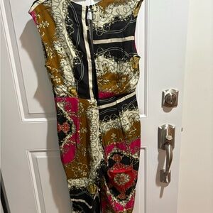 Kaos Ornate Black and Gold Jumpsuit